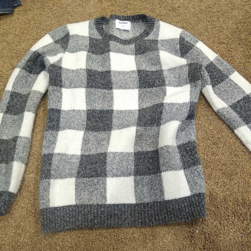 Buffalo Check Sweater